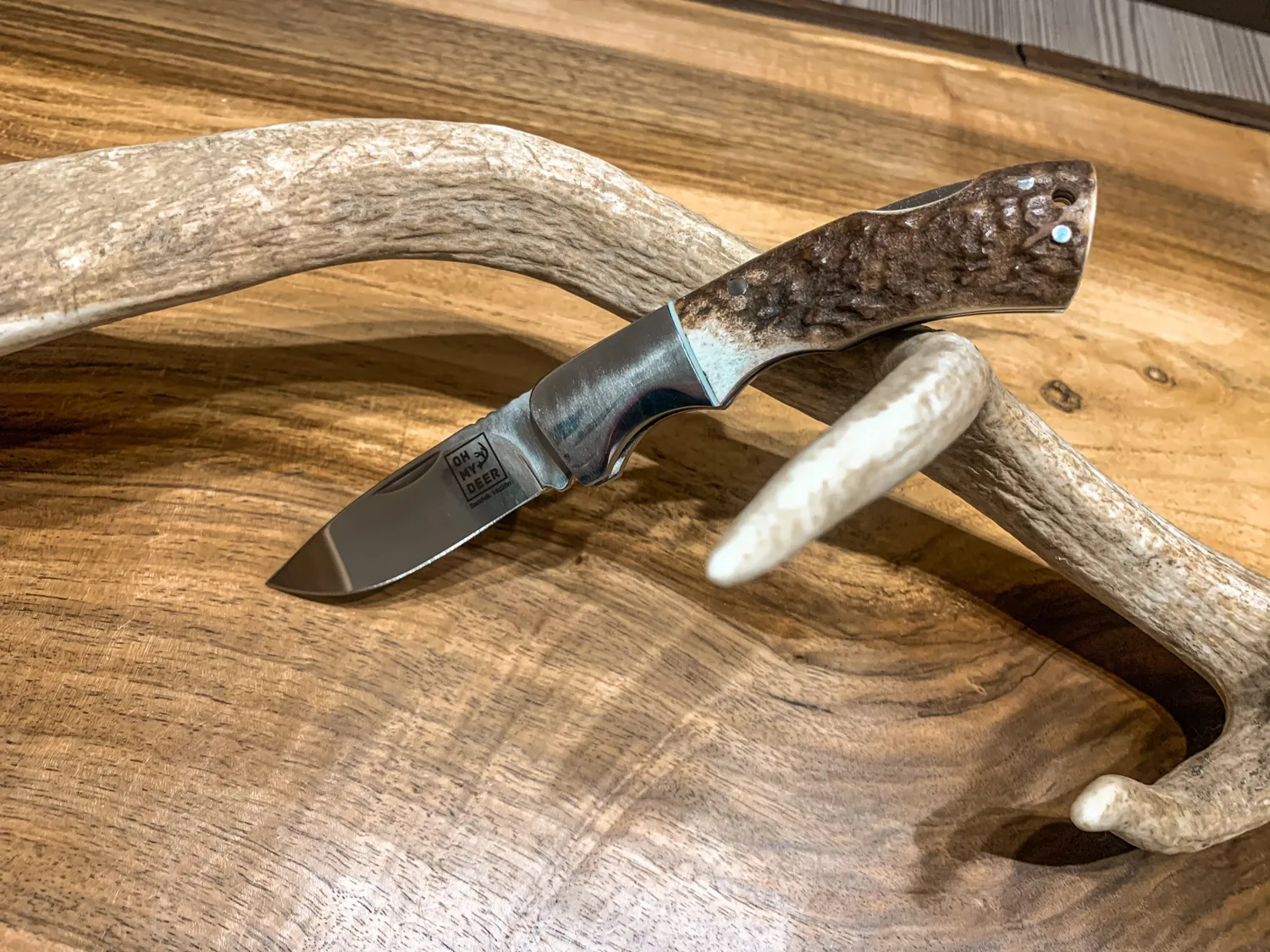 Oh My Deer Jagd lommekniv til jagt foldekniv