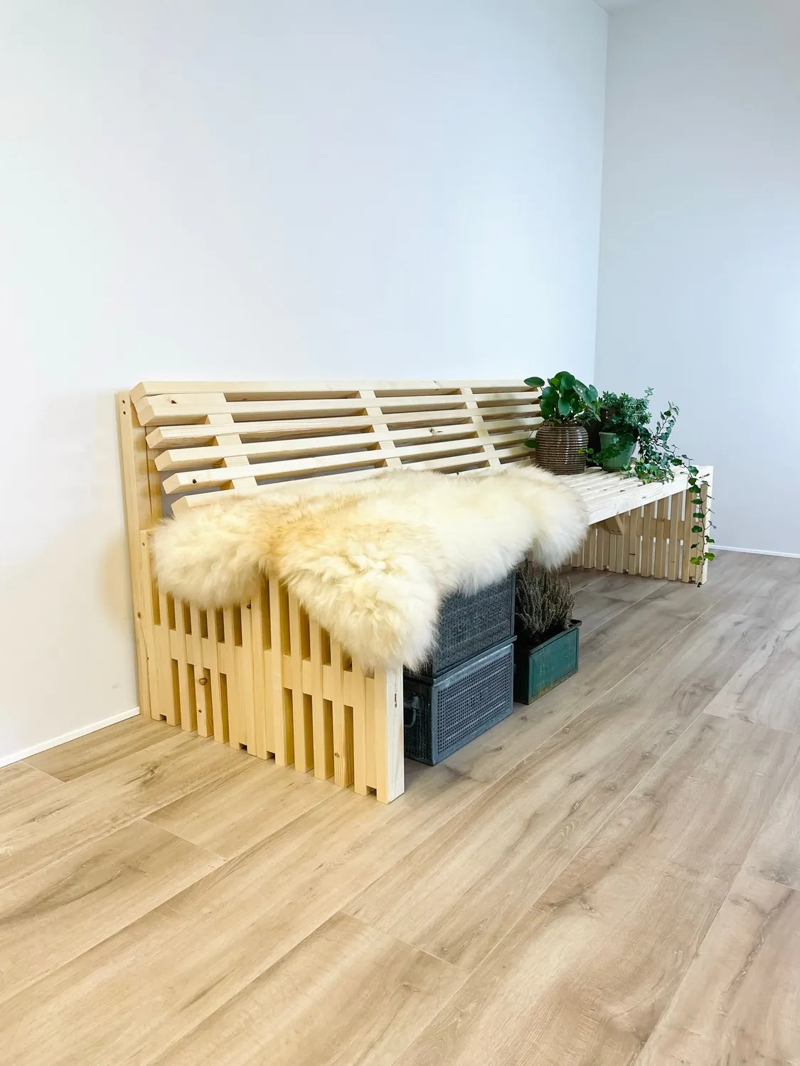 Kabeltromlen Nye Traller daybed med ryglnu00e6n 215 cm gran