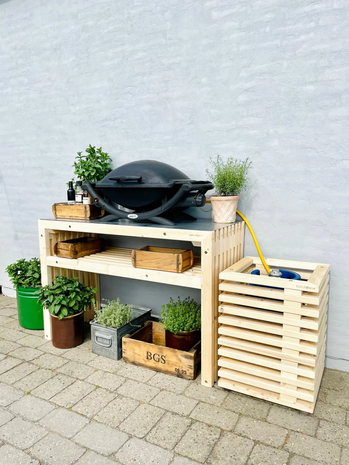 Kabeltromlen Grillbord nye traller 120 cm topplade