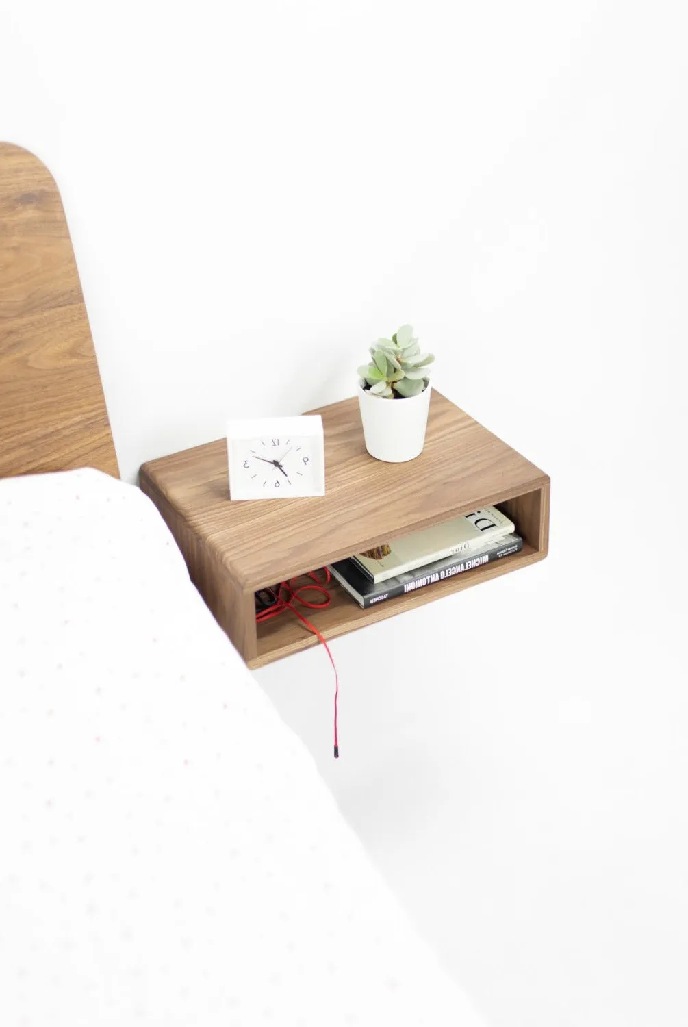 Habitables Floating natbord 1 skuffe eg 46,5 cm væghængt