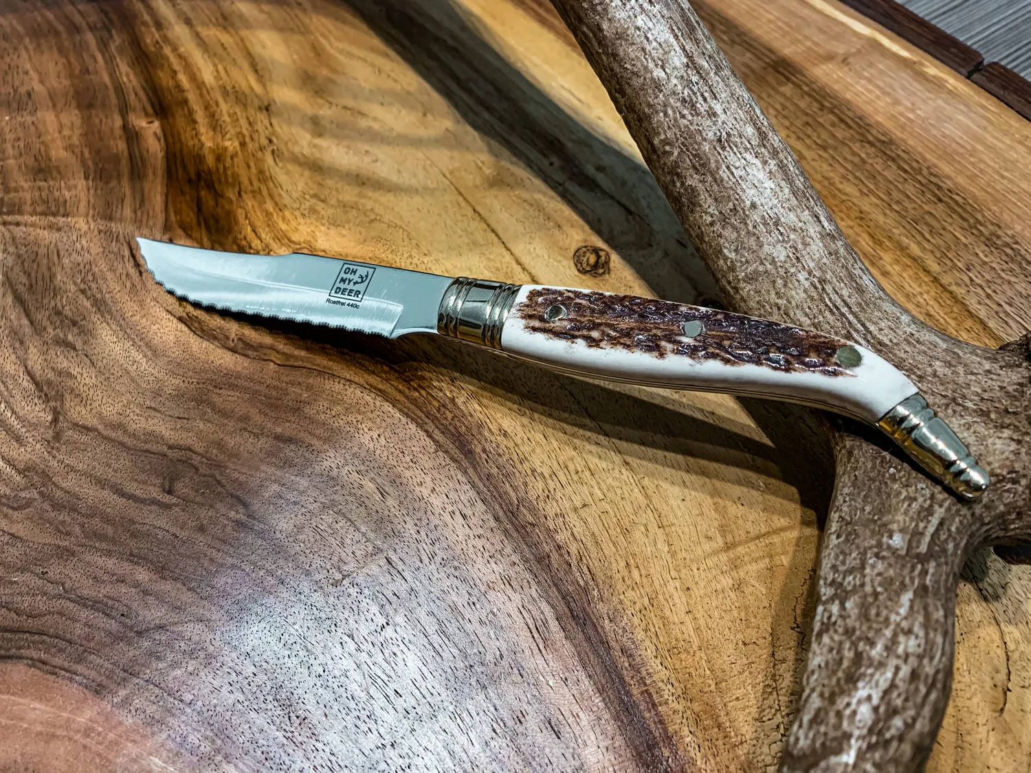 Oh My Deer Geweih Steakmesser steakkniv gevir