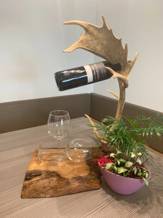 Oh My Deer Weinflaschenhalter vinholder i træ massiv