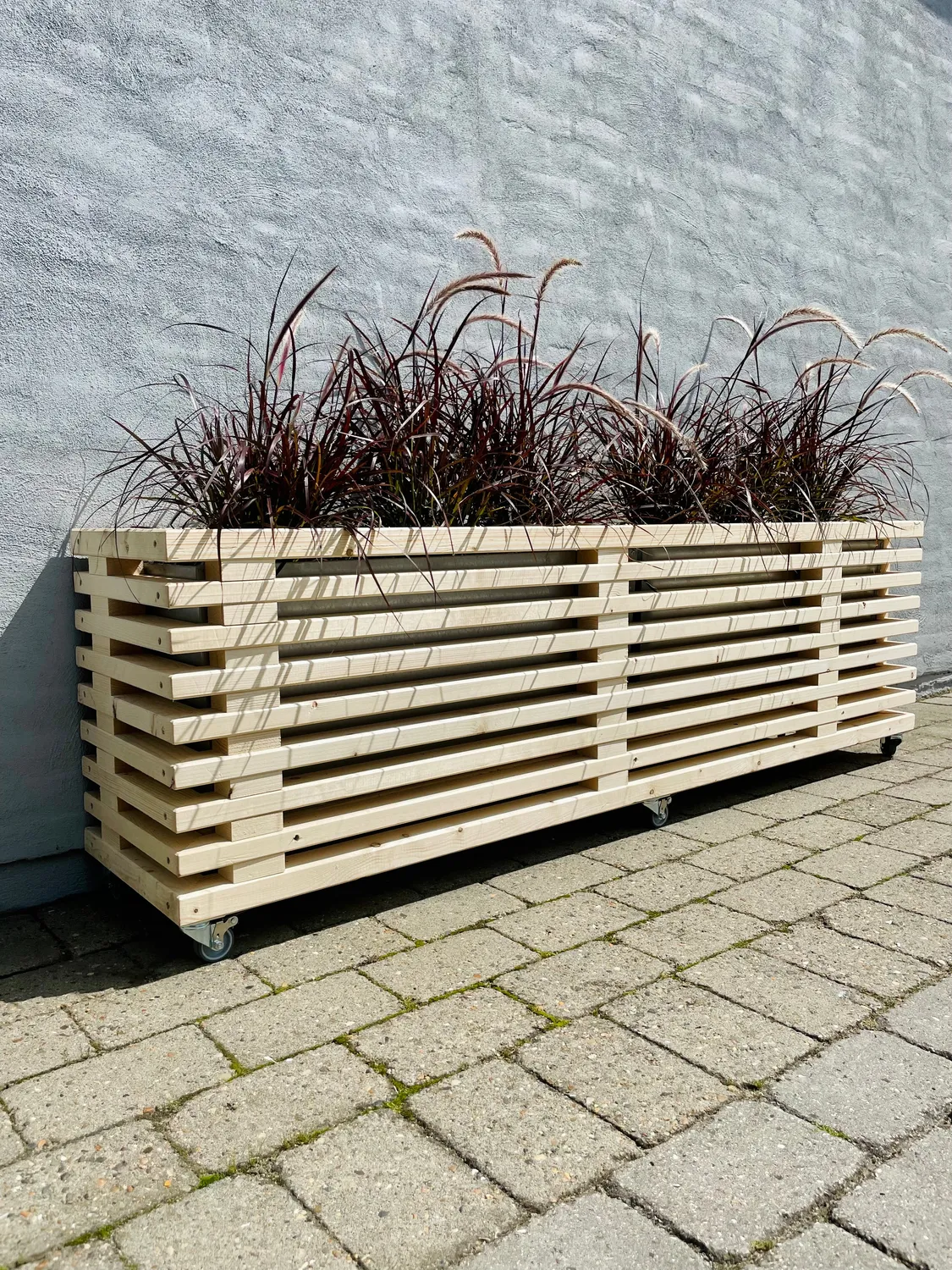 Kabeltromlen Plantekasse nye traller 43 cm 95 cm med hjul