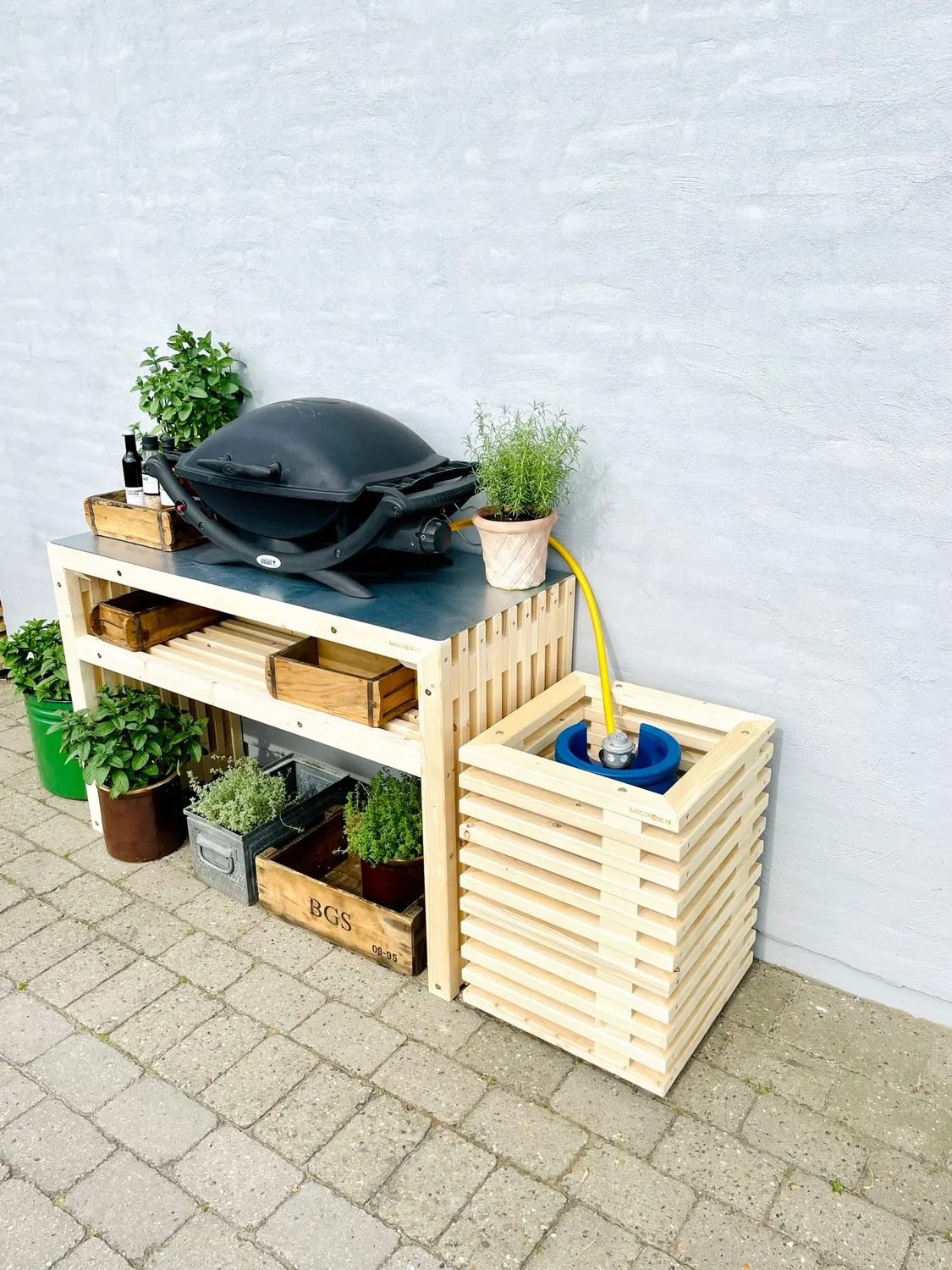 Kabeltromlen Grillbord nye traller 120 cm topplade