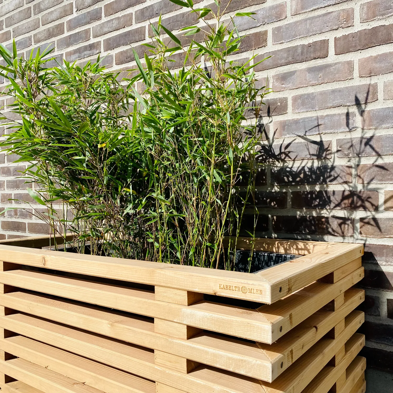 Kabeltromlen Plantekasse plantekasse brugte traller 95 cm hjul
