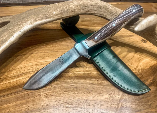 Oh My Deer Horn Nicker jagtkniv i horn