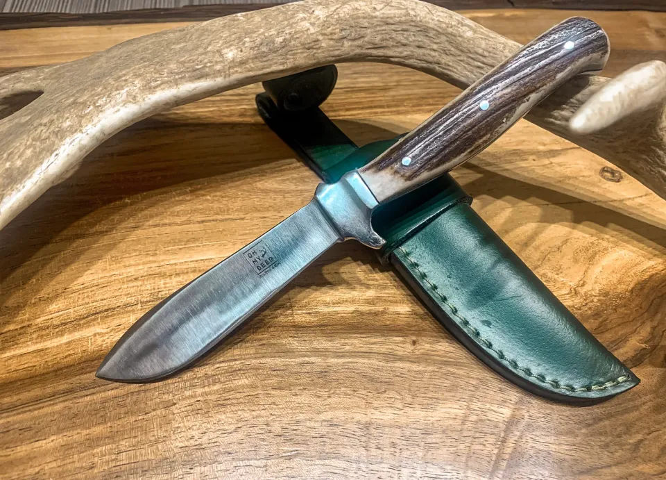 Oh My Deer Horn Nicker jagtkniv i horn