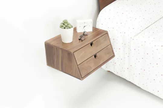 Habitables Floating natbord 2 skuffer eg 46,5 cm væghængt