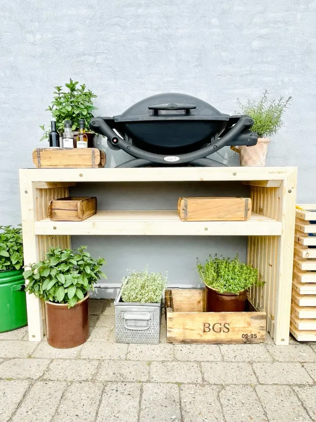 Kabeltromlen Grillbord nye traller 120 cm topplade