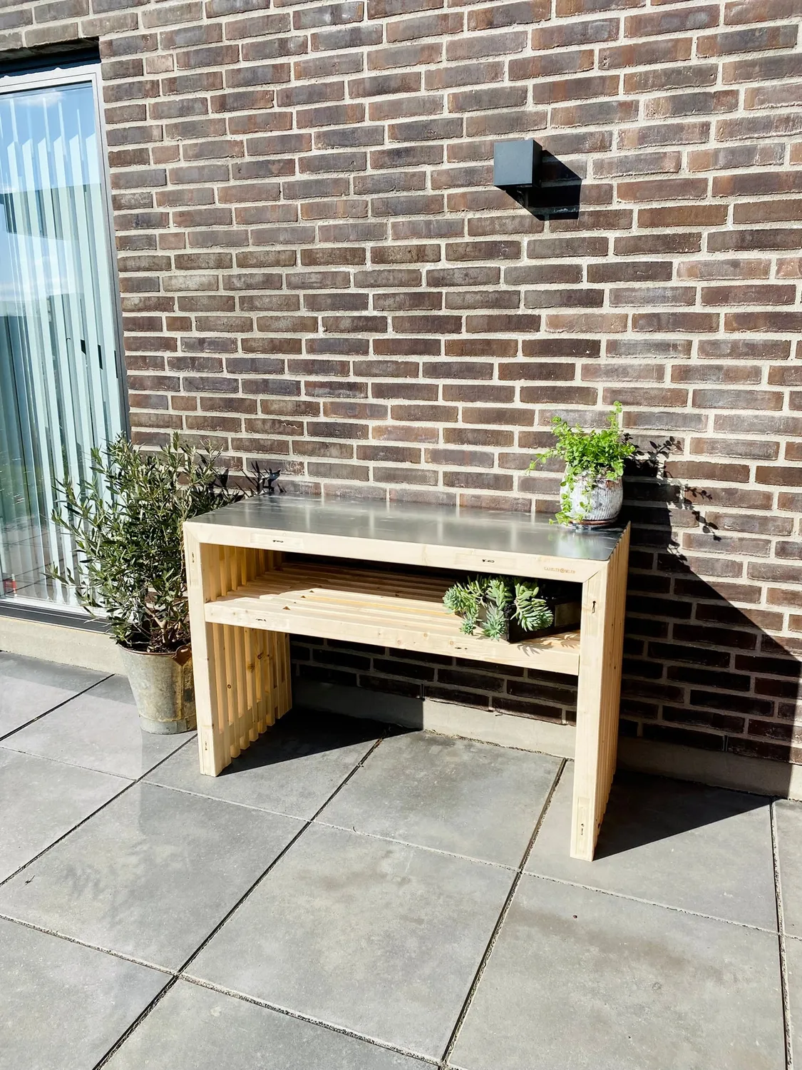 Kabeltromlen Grillbord nye traller 120 cm topplade