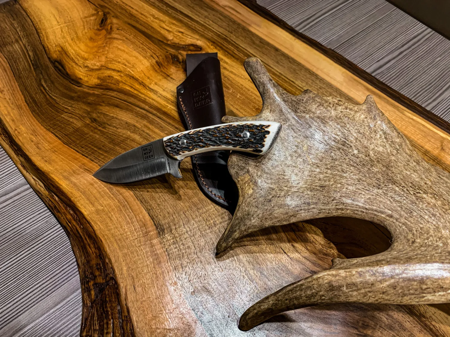 Oh My Deer Ausbeinmesser opskæringskniv horn