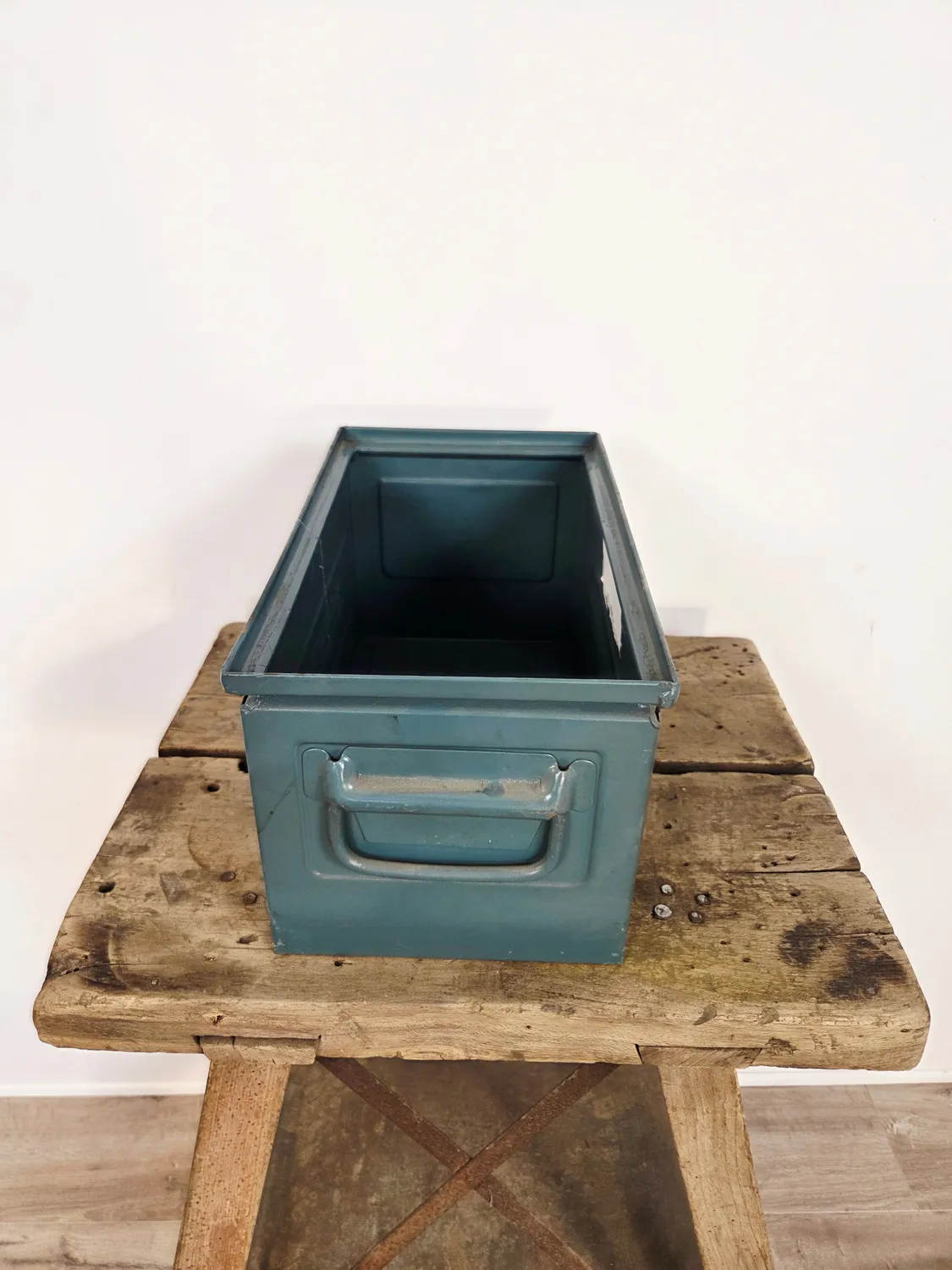 Kabeltromlen Robin Værkstedskasse Metal 36 cm rustik