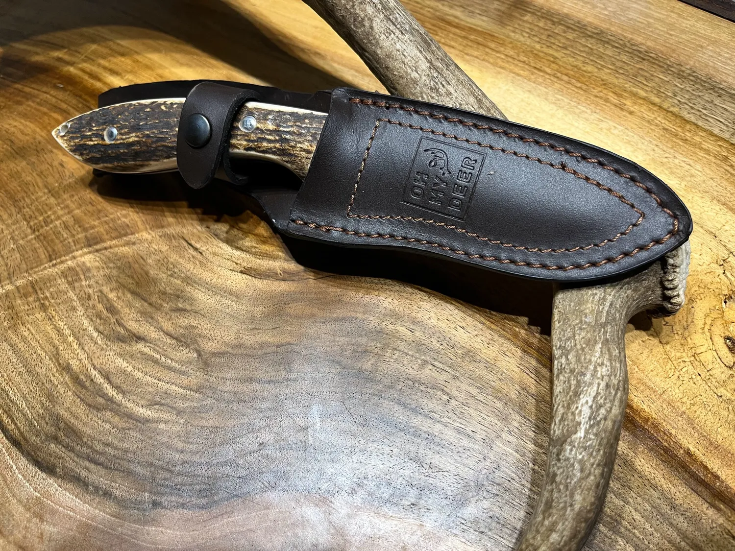 Oh My Deer Hirschmotiv jagtkniv med hjortemotiv